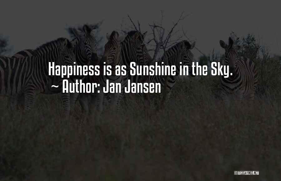 Jansen Quotes By Jan Jansen