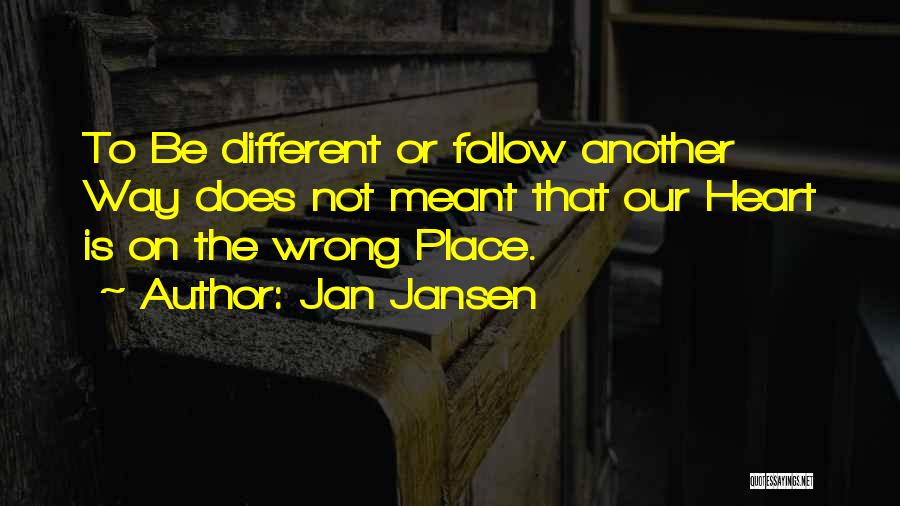 Jansen Quotes By Jan Jansen