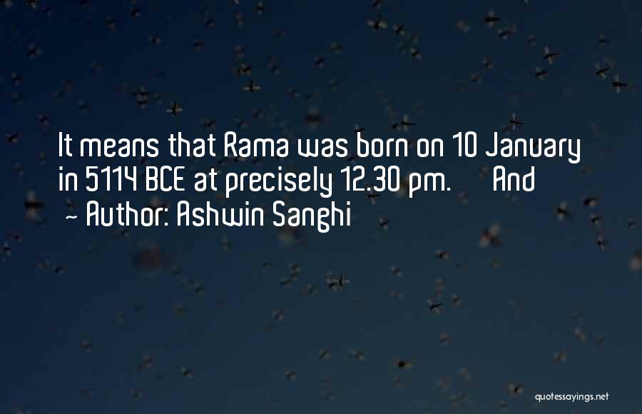 January 12 Quotes By Ashwin Sanghi