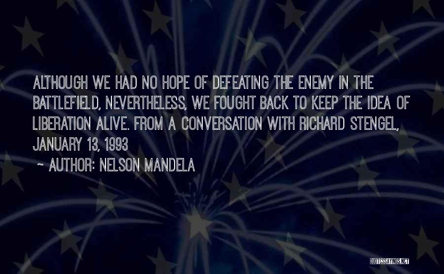 January 13 Quotes By Nelson Mandela