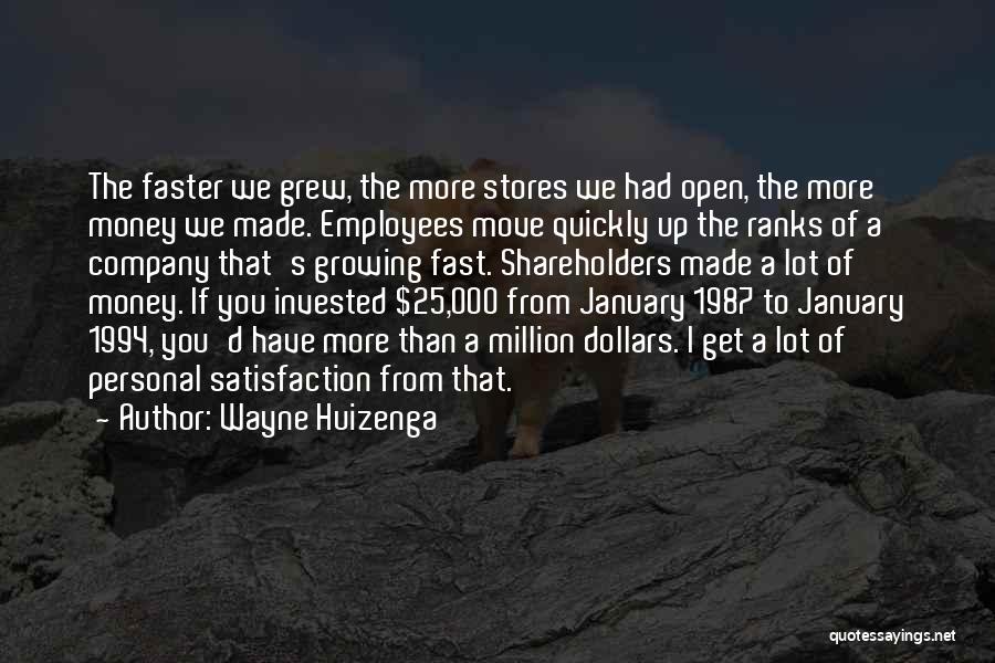 January 25 Quotes By Wayne Huizenga
