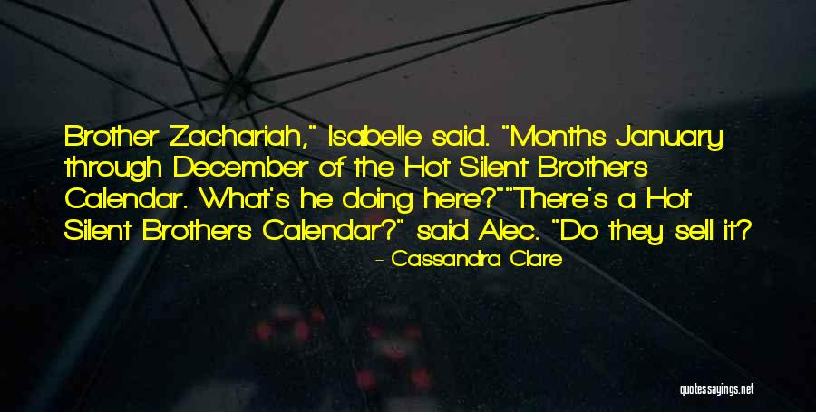 January Calendar Quotes By Cassandra Clare January Calendar Quotes By Cassandra Clare