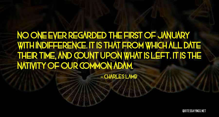January New Year Quotes By Charles Lamb January New Year Quotes By Charles Lamb