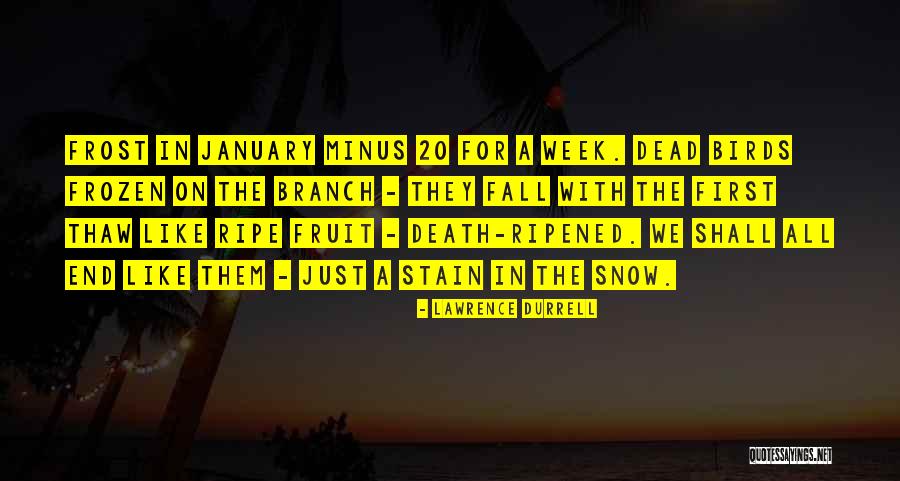 January Thaw Quotes By Lawrence Durrell January Thaw Quotes By Lawrence Durrell