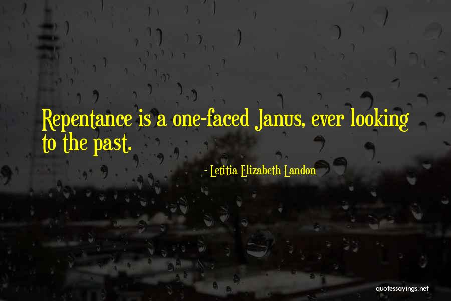 Janus Faced Quotes By Letitia Elizabeth Landon