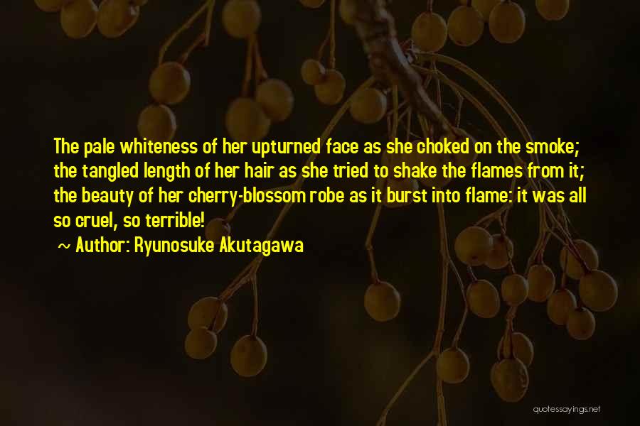 Japan Cherry Blossom Quotes By Ryunosuke Akutagawa
