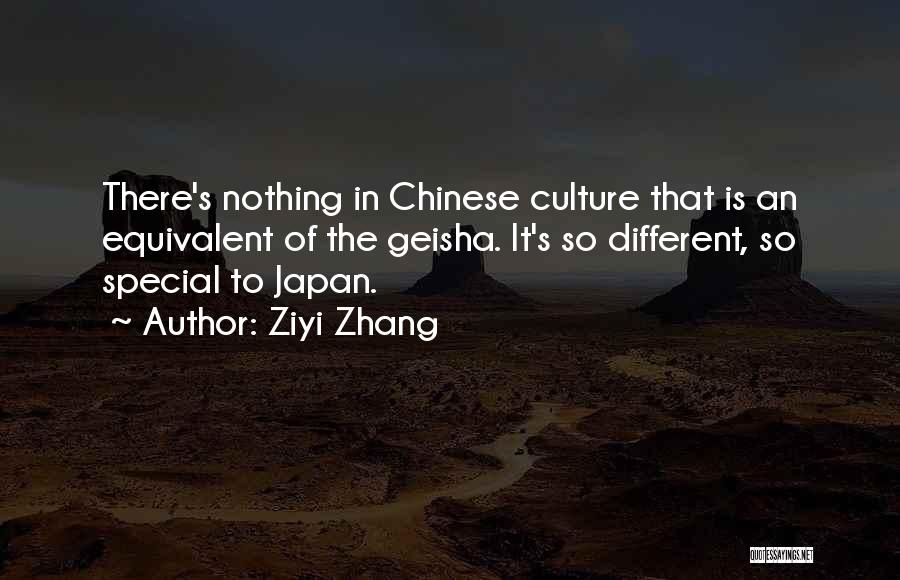 Japan Culture Quotes By Ziyi Zhang