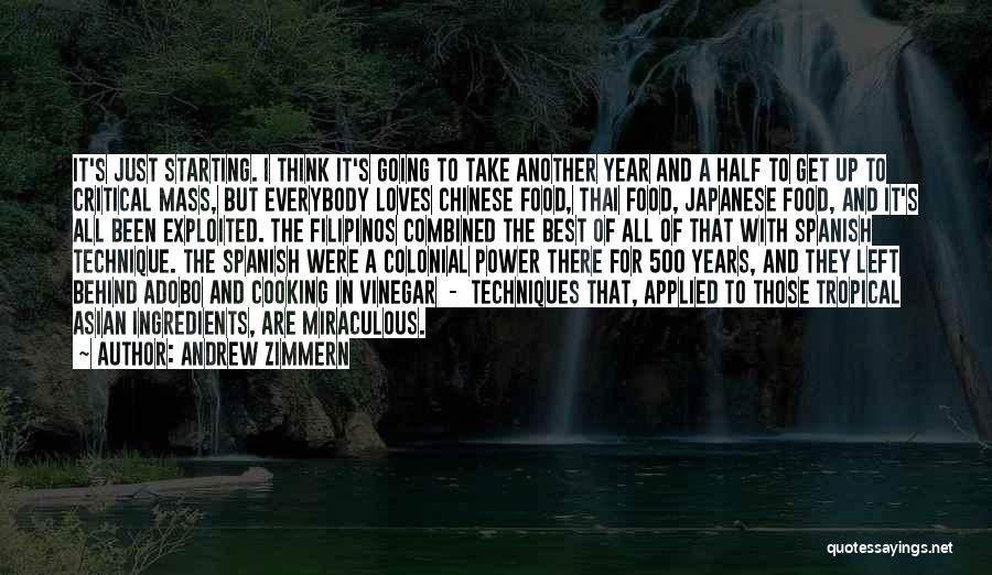 Japanese Cooking Quotes By Andrew Zimmern