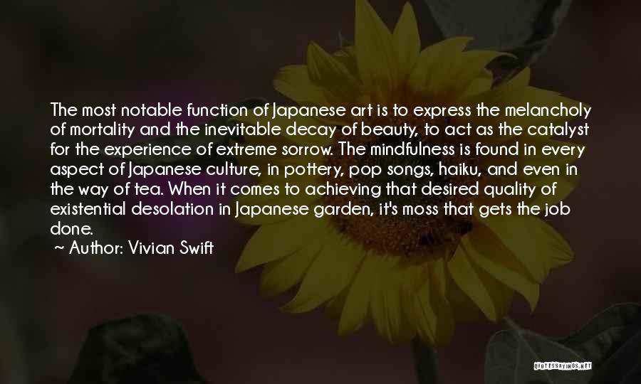 Japanese Haiku Quotes By Vivian Swift