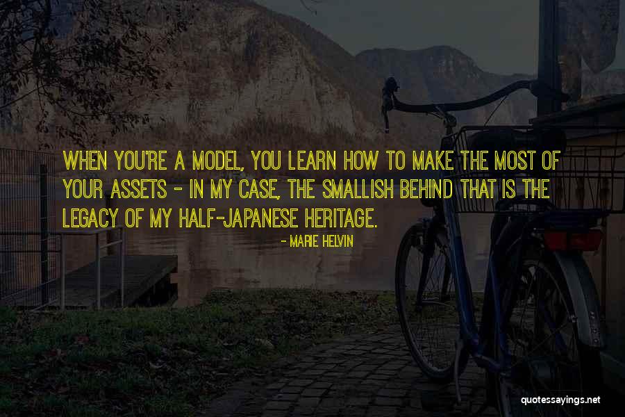 Japanese Model Quotes By Marie Helvin Japanese Model Quotes By Marie Helvin