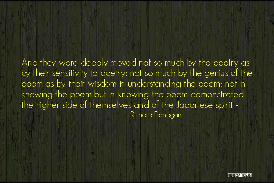 Japanese Poetry Quotes By Richard Flanagan Japanese Poetry Quotes By Richard Flanagan