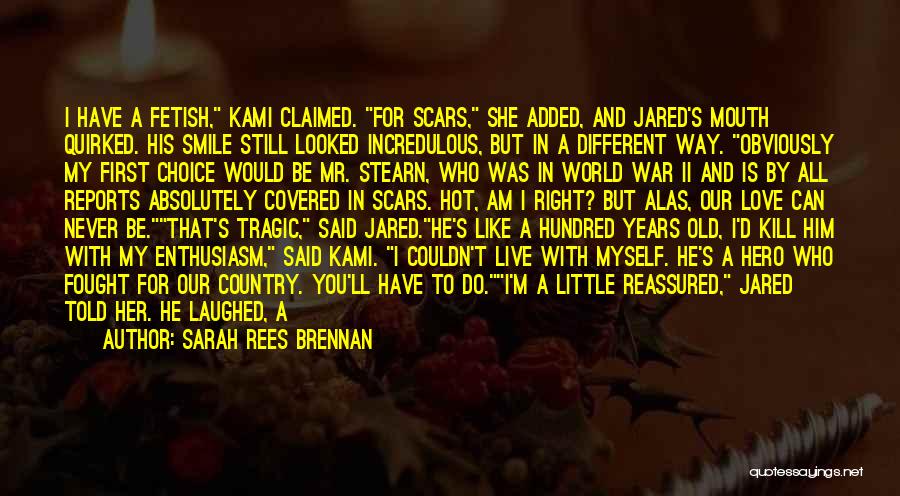 Jared And Kami Quotes By Sarah Rees Brennan