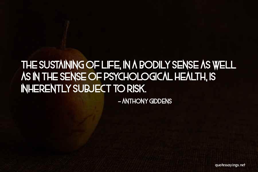 Jared S Awesomeness Quotes By Anthony Giddens