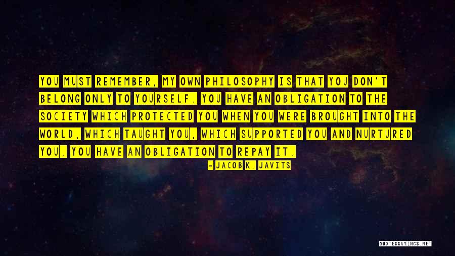 Jarett Rindfleisch Quotes By Jacob K. Javits Jarett Rindfleisch Quotes By Jacob K. Javits