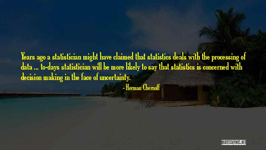 Jaroslawicz And Jaros Quotes By Herman Chernoff Jaroslawicz And Jaros Quotes By Herman Chernoff