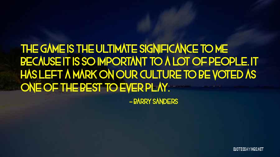 Jashanmal Quotes By Barry Sanders Jashanmal Quotes By Barry Sanders