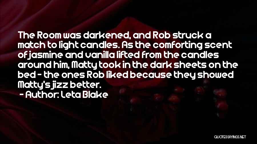 Jasmine's Quotes By Leta Blake