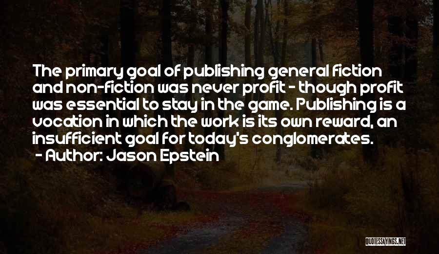Jason Epstein Quotes 273991