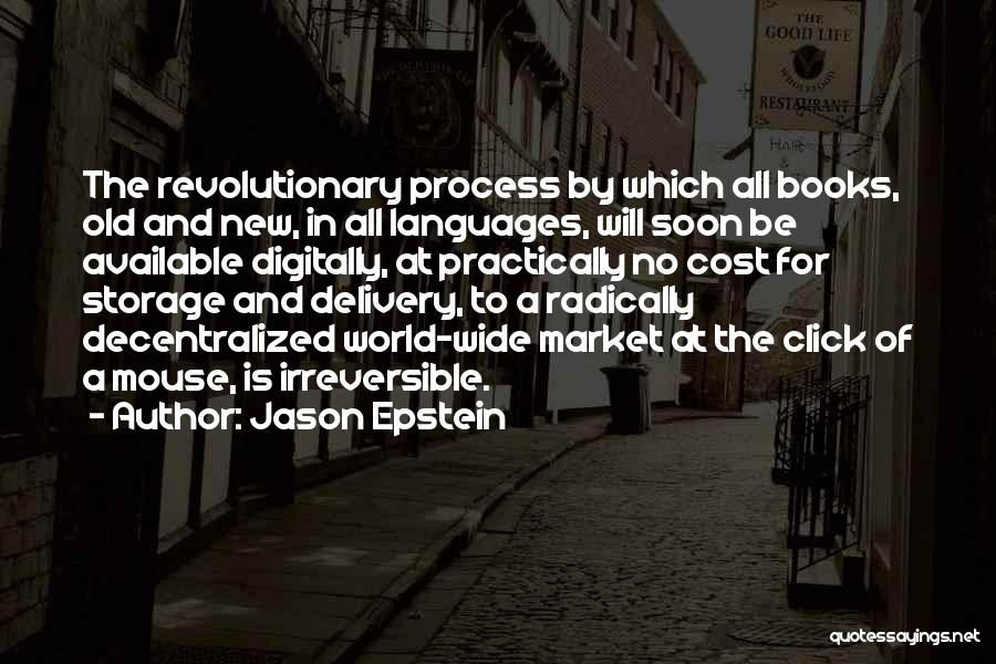 Jason Epstein Quotes 744089