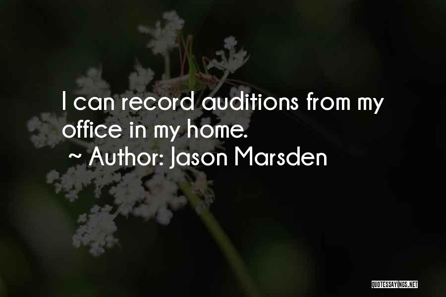 Jason Marsden Quotes 294217