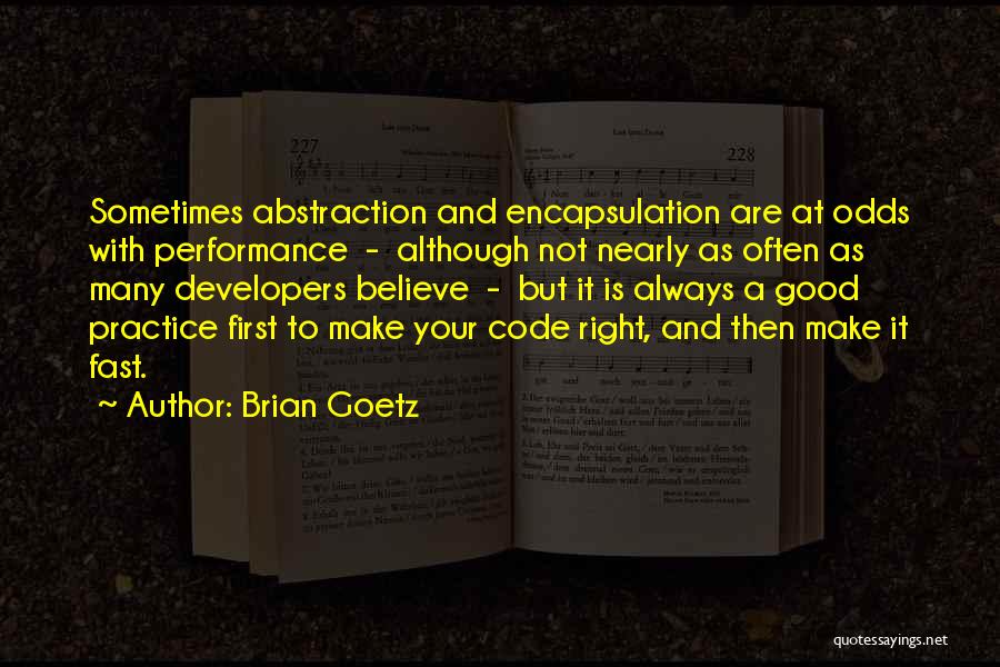 Java Developers Quotes By Brian Goetz