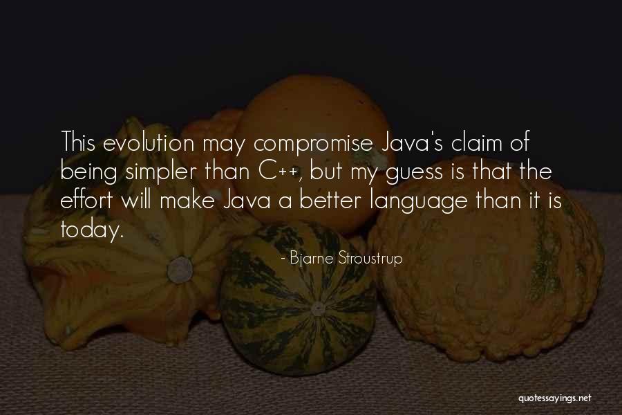 Java Language Quotes By Bjarne Stroustrup Java Language Quotes By Bjarne Stroustrup