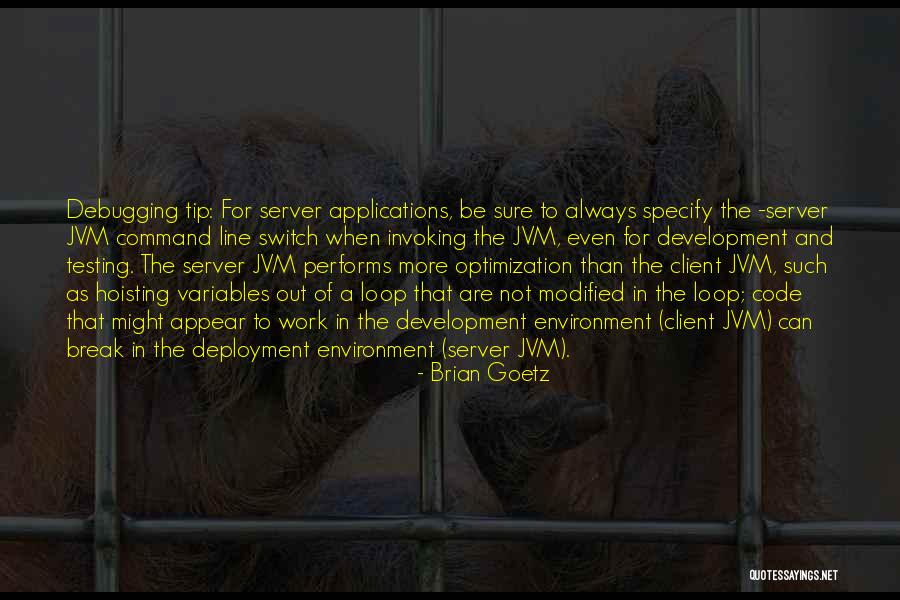 Java Programming Quotes By Brian Goetz