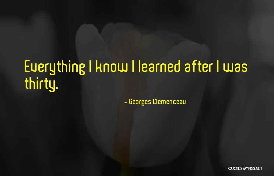 Javins Family Quotes By Georges Clemenceau