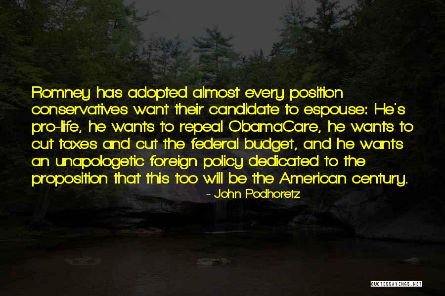Javorek Quotes By John Podhoretz Javorek Quotes By John Podhoretz
