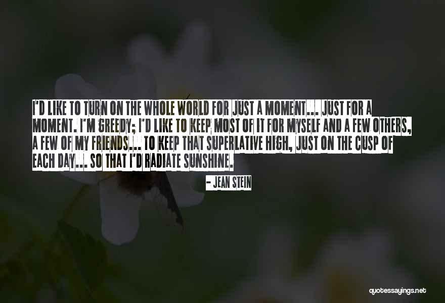 Jawaid Motiwala Quotes By Jean Stein Jawaid Motiwala Quotes By Jean Stein