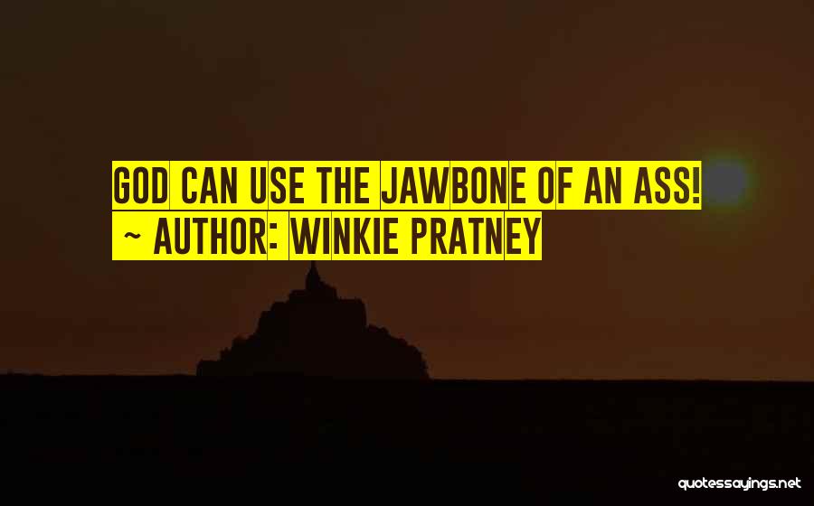 Jawbone Quotes By Winkie Pratney