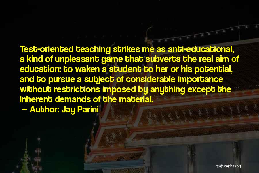 Jay Parini Quotes 1850513