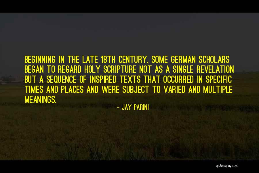 Jay Parini Quotes 322997