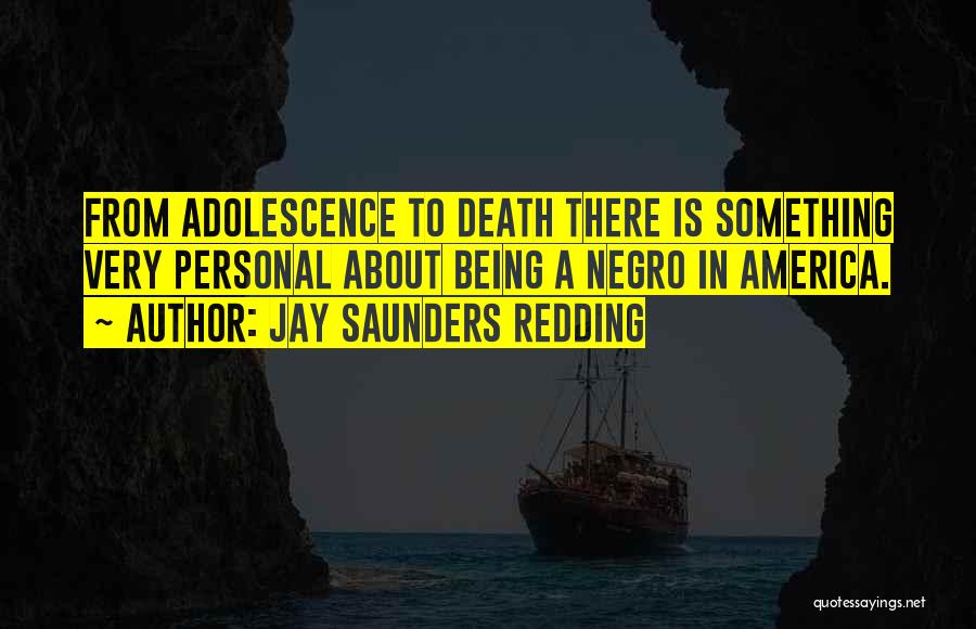 Jay Saunders Redding Quotes 1383082