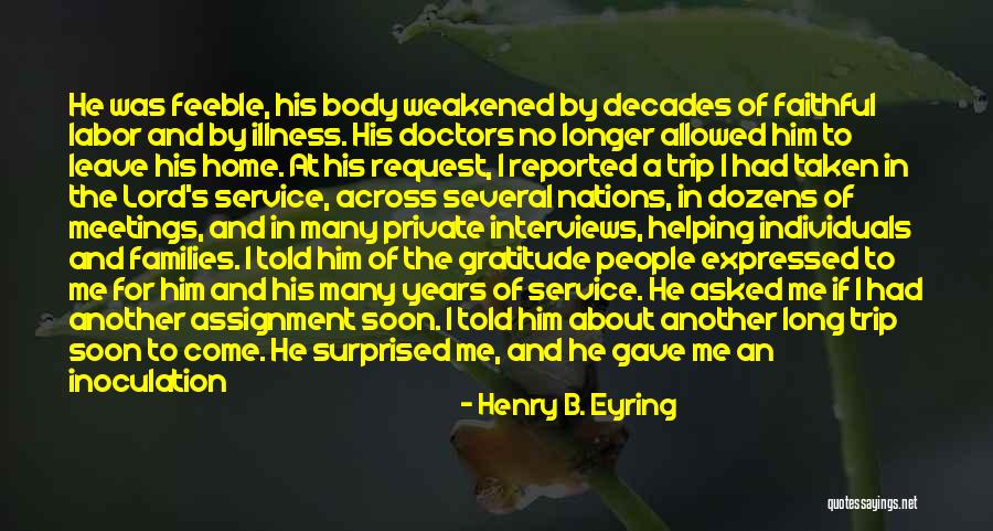 Jayashree Sweets Quotes By Henry B. Eyring Jayashree Sweets Quotes By Henry B. Eyring