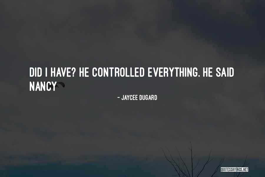Jaycee Quotes By Jaycee Dugard Jaycee Quotes By Jaycee Dugard