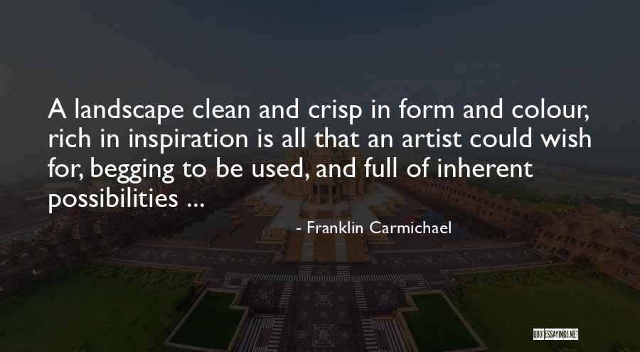 Jaymes Company Quotes By Franklin Carmichael Jaymes Company Quotes By Franklin Carmichael