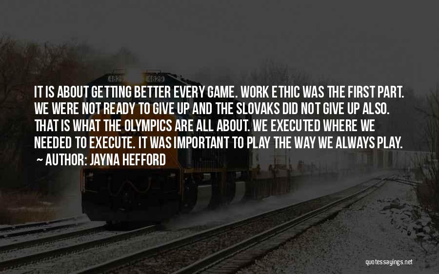 Jayna Hefford Quotes 946851