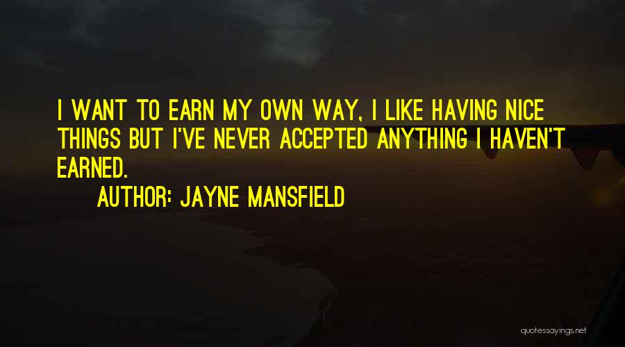 Jayne Mansfield Quotes 292616