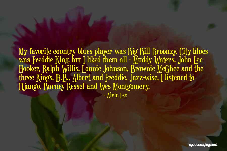 Jazz And Blues Quotes By Alvin Lee