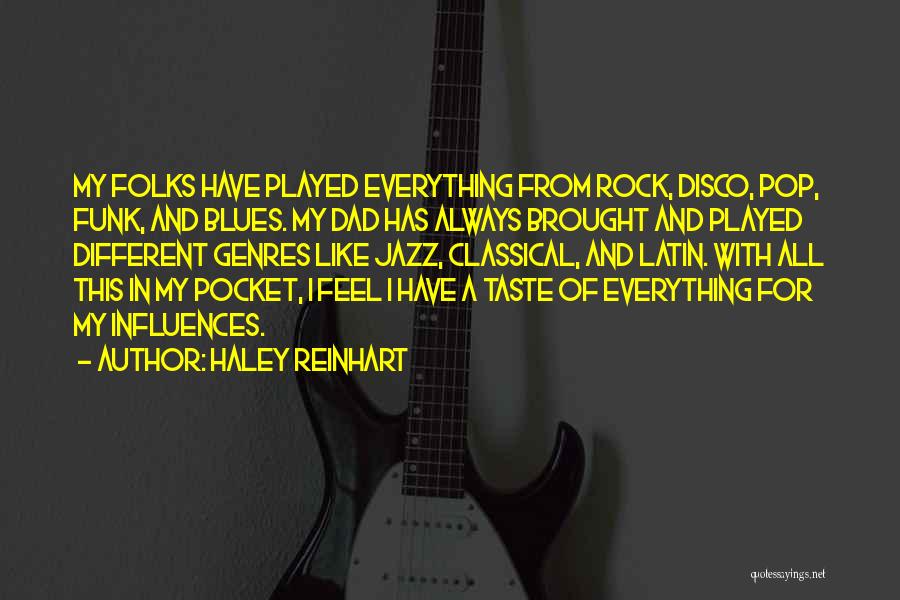 Jazz And Blues Quotes By Haley Reinhart