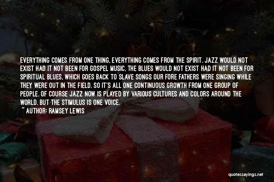 Jazz And Blues Quotes By Ramsey Lewis