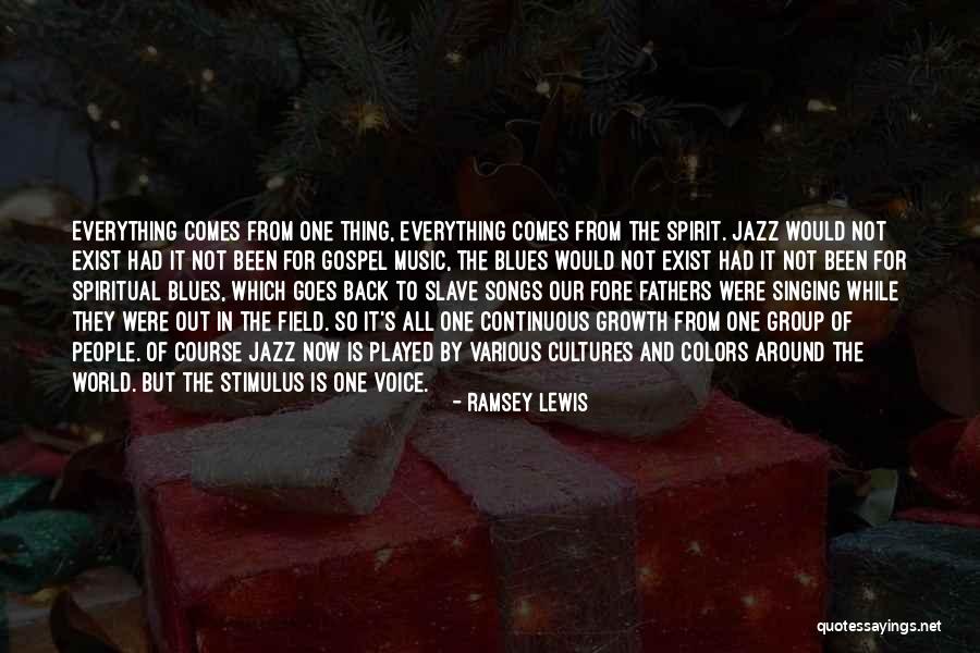 Jazz And Blues Quotes By Ramsey Lewis