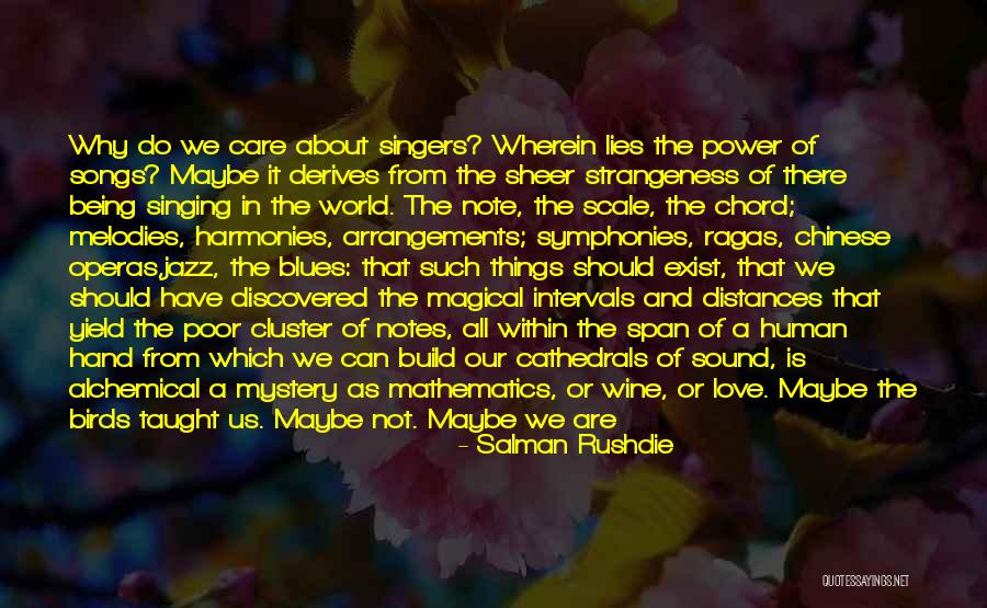 Jazz And Blues Quotes By Salman Rushdie