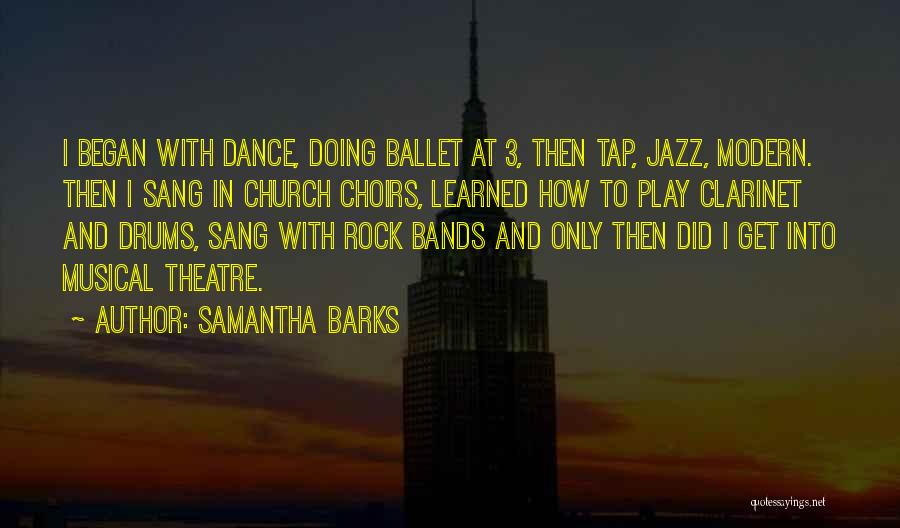 Jazz Dance Quotes By Samantha Barks