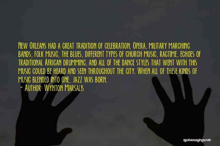 Jazz Drumming Quotes By Wynton Marsalis