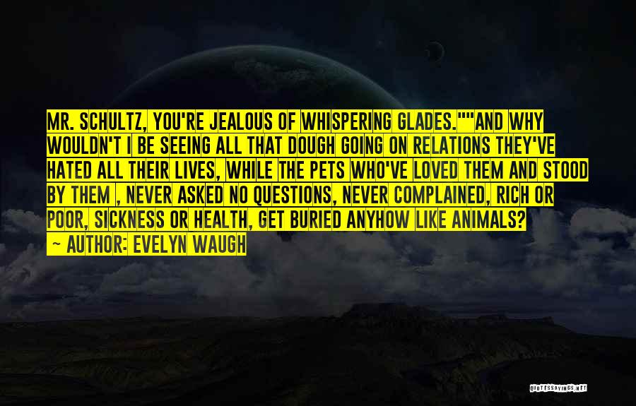 Jealous Of Quotes By Evelyn Waugh
