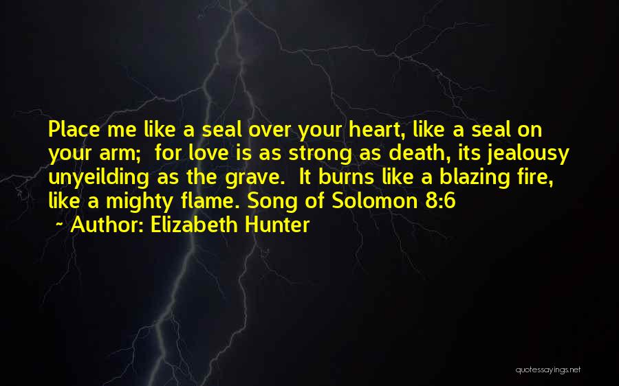 Jealousy Over Love Quotes By Elizabeth Hunter