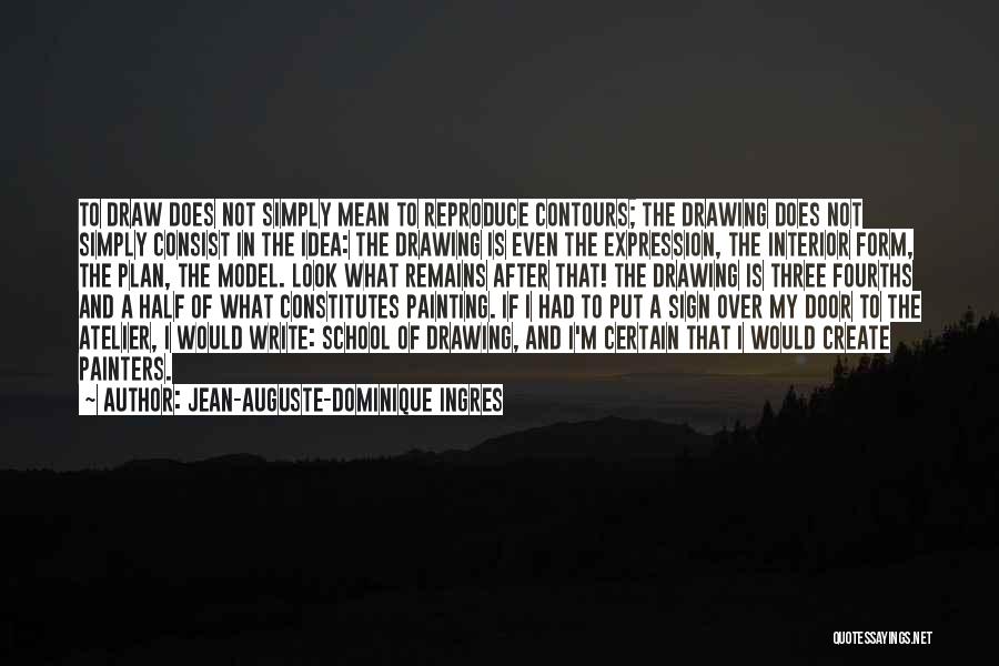 Jean-Auguste-Dominique Ingres Quotes 562883