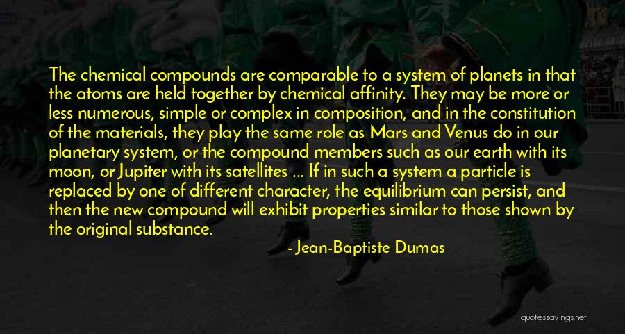 Jean-Baptiste Dumas Quotes 1707348